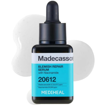 Mediheal Madecassoside Repair Serum 1.35 Fl.Oz - Blemish Care, Fades Pigmentation And Freckles & Skin Soothing & Hydration - With Centella Asiatica, Niacinamide