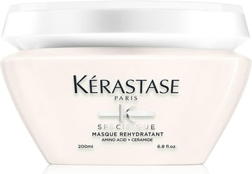Kérastase Specifique, Intense Conditioning & Hydrating Care Hair Mask, For Sensitive & Dry Hair, With Amino Acid & Ceramide, Masque Réhydratant, 200Ml