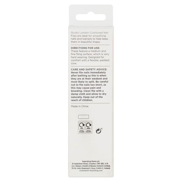 Studio London Nail File X2