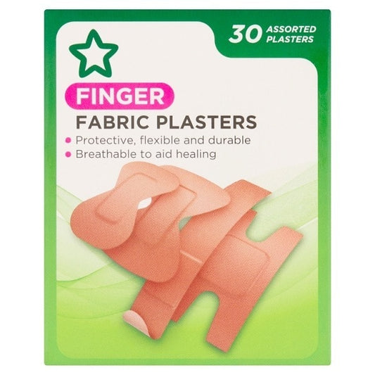 Fabric Assorted Finger Plasters X 30