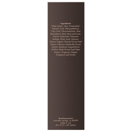 Bioelements Peel Breaker - 1 Fl Oz - 2% Bha + Pha Leave-On Liquid Exfoliating Treatment To Break Up Pore Blockage Oils + Dead Cells - Vegan, Gluten Free - Never Tested On Animals