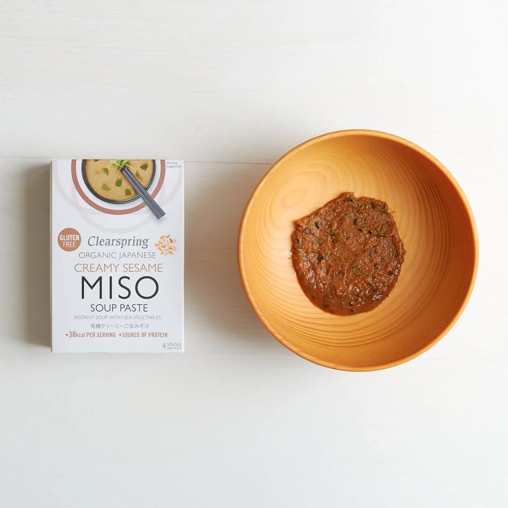 Clearspring Organic Instant Miso Soup Paste (Hot & Spicy) : Amazon.co.uk: Grocery