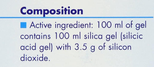 Hubner Silicea Gastrointestinal Gel Stomach Ache, Flatulence, Nausea, Vomiting, Diarrhoea And Heartburn 200Ml (Twin Pack)