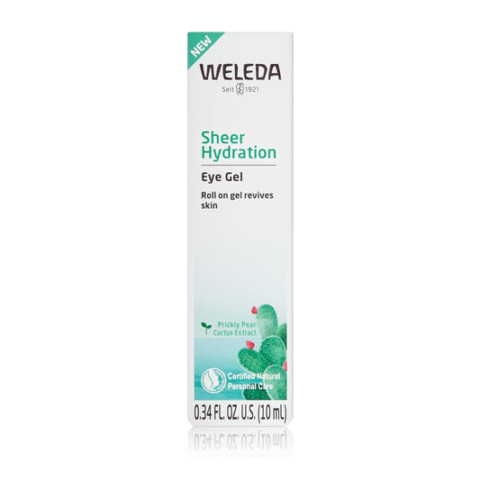 Weleda Sheer Hydration Eye Gel, Prickly Pear Cactus Extract, 0.34 Fluid Ounce