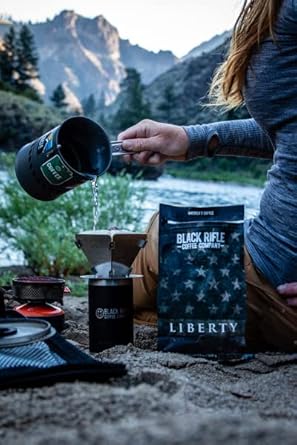 Black Rifle Coffee Company Liberty Roast, Medium Roast Whole Coffee Beans, 12 Oz Bag