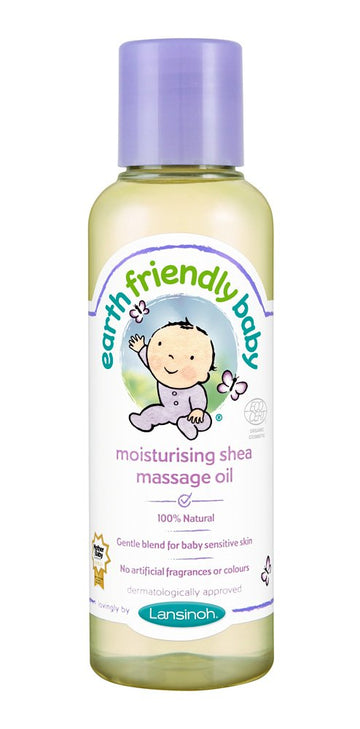 125Ml Earth Friendly Baby Moisturising Shea Massage Oil