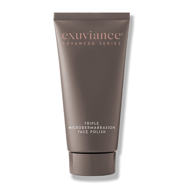 Exuviance Triple Microdermabrasion Face Polish With Glycolic Acid, Papaya Enzyme And Pure Professional Grade Crystals, 75 G