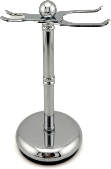 Parker Safety Razor, The Adjust-O-Stand, Adjustable Safety Razor & Shave Brush Stand, Simple To Customize To Fit Any Size Shave Brush