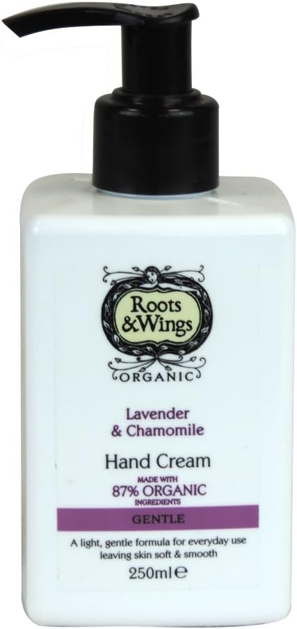 Roots & Wings Organic Gentle Lavender & Chamomile Hand Cream 250Ml