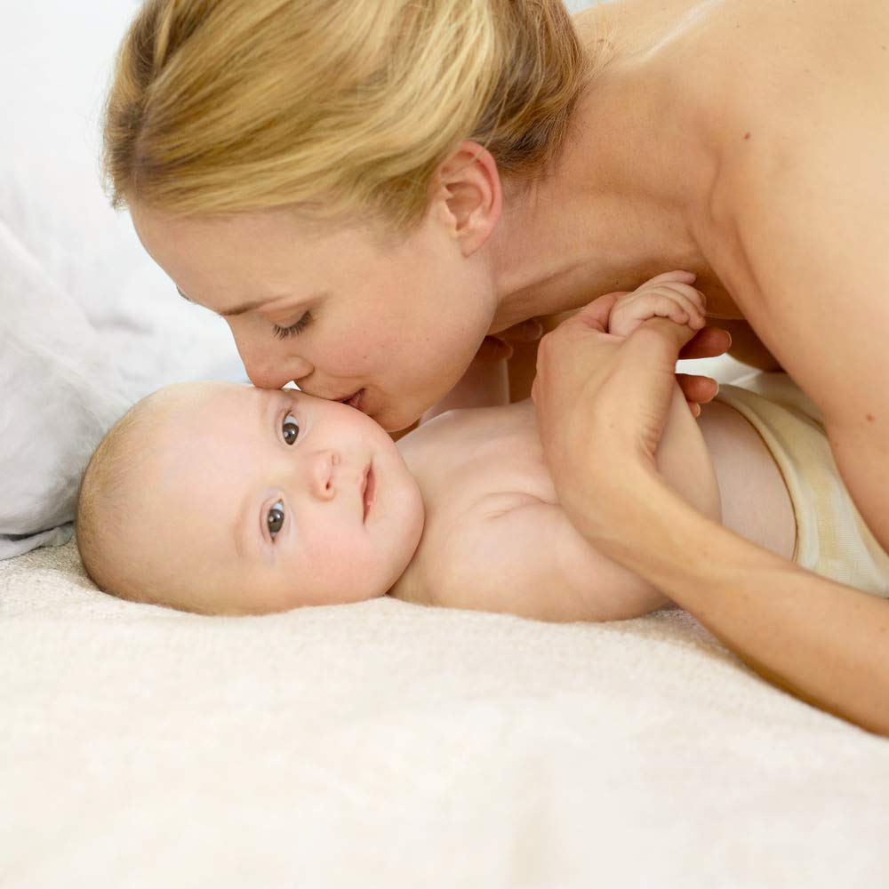 Weleda Baby Sensitive Care Face Cream, 1.7 Fluid Ounce, Plant Rich Moisturizer with White Mallow, Pansy and Sweet Almond Oil : Baby