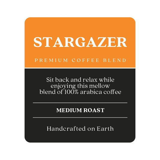 Copper Moon Medium Roast Whole Bean Coffee, Stargazer Blend, 5 Lb