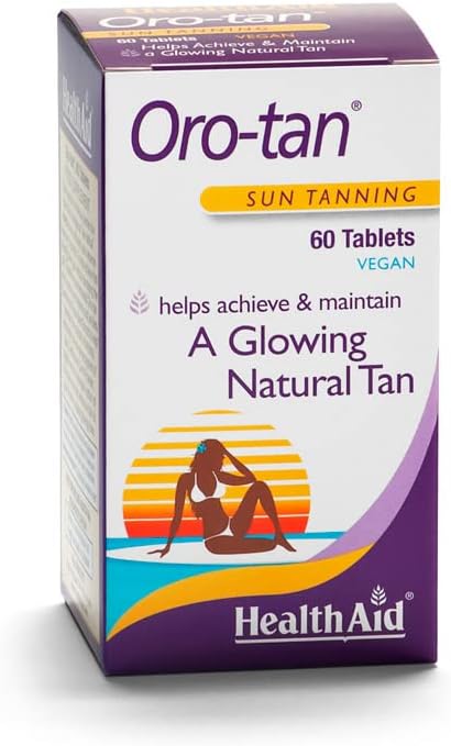 HealthAid OroTan Sun Tanning - 60 Tablets : Amazon.co.uk: Health & Personal Care
