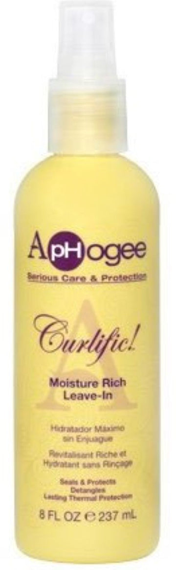 Aphogee Curlific Moisture Rich Leave-In 8Oz