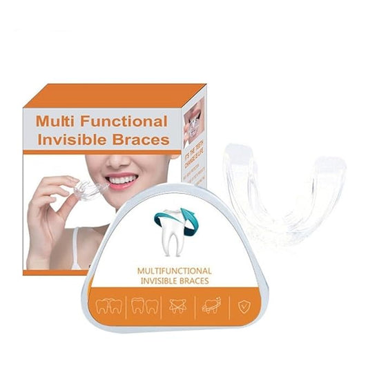 3-Stage Invisible Teeth Aligner, Clear Orthodontic Retainer for Dental Alignment & Teeth Straightening, Transparent Braces Trainer for Adults & Teens