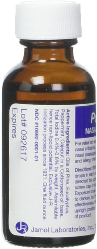 Jamol Laboratories Ponaris Nasal Emollient And Dropper