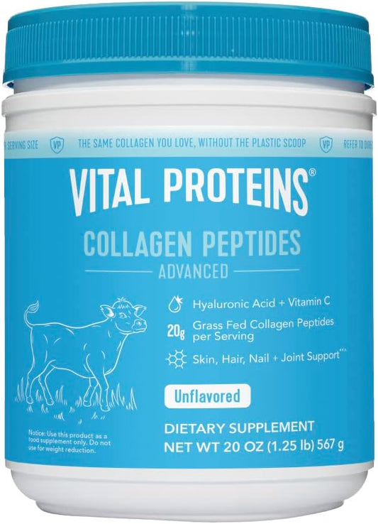 Vital Proteins Collagen Powder 20 Oz + Gummies 120Ct*2