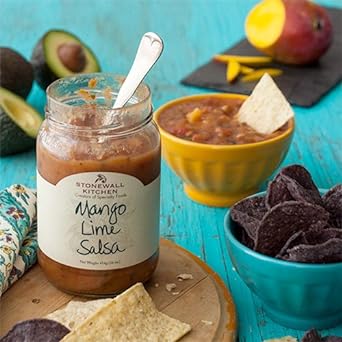 Stonewall Kitchen Mango Lime Salsa, 16 Ounces