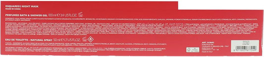 Dsquared2 Red Wood Edt 50Ml + Sg 100Ml + Night Mask