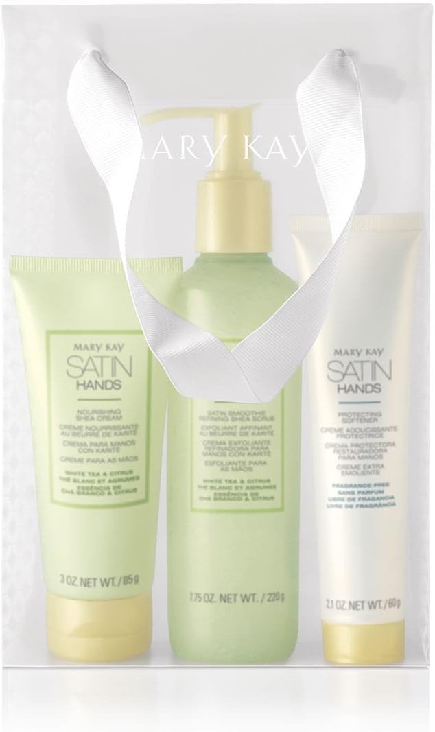 Mary Kay Hand Set - Satin Hands - White And Citrus Tea
