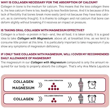 Aml Sport - Collagen With Magnesium + Vit C, B1, B2 And B6 Powder - 350G (Strawberry Flavour). Tissue Regenerator With Type 1 &2 Collagen. Gluten Free. Sugar Free : Health & Household