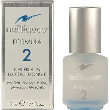 Nailtiques Formula 2 Nail Growth Formula Treatments, 0.25 Ounce By Nailtiques : Beauty & Personal Care