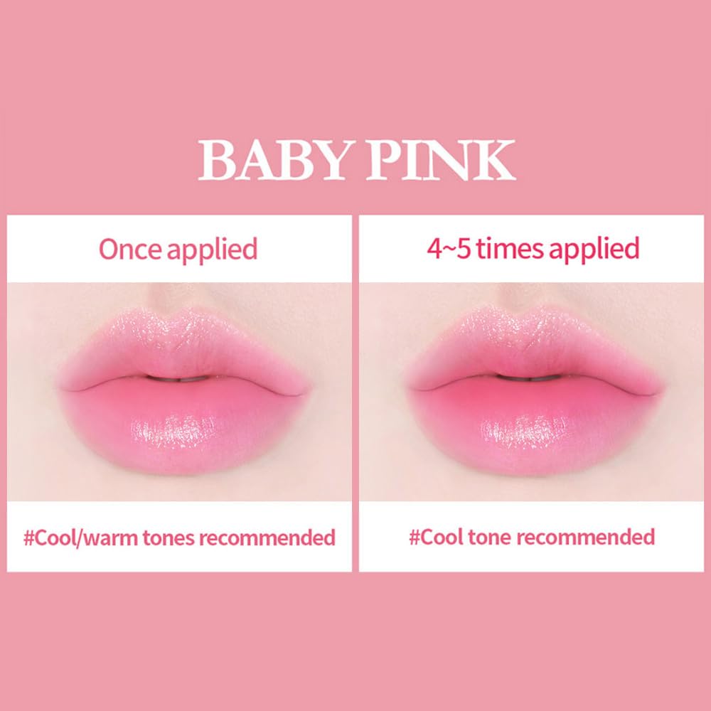 Secret Key Sweet Glam Tint Glow 3.5G 3 Color Mini Set - Long-Lasting Moisturizing Plumpy Natural Tinted Color Lip Balm For Dry Cracked Lips