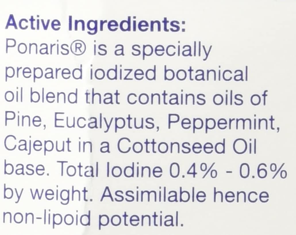 Ponaris Nasal Emollient 1 Oz By Ponaris : Health & Household