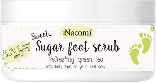 Nacomi Refreshing Green Tea Sugar Foot Scrub 125G