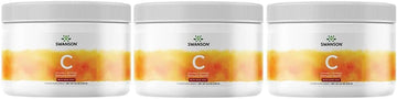 Swanson Vitamin C With Rosehips Powder 8.8 Ounce (250 G) Pwdr (3 Pack)