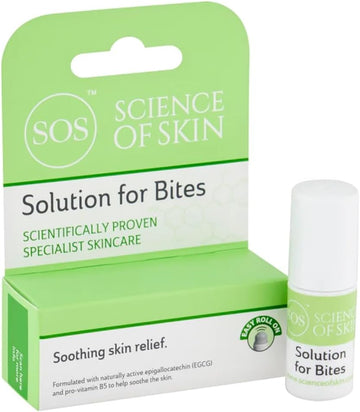 Science Of Skin Solution For Bites - Roll On After Bite Relief For Stings, Bites, Itching - Helps To Soothe And Calm Irritated Skin