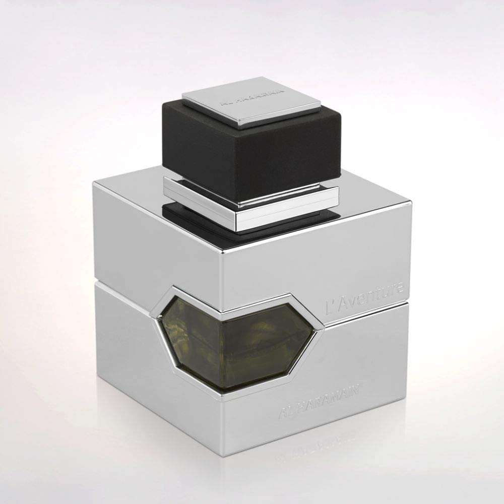 Al Haramain Fragrance Gift Set For Men & Women – 4×10Ml Each, (Amber Oud Gold Edition + L'Aventure + Azlan Oud Charcoal Edition + Destino)