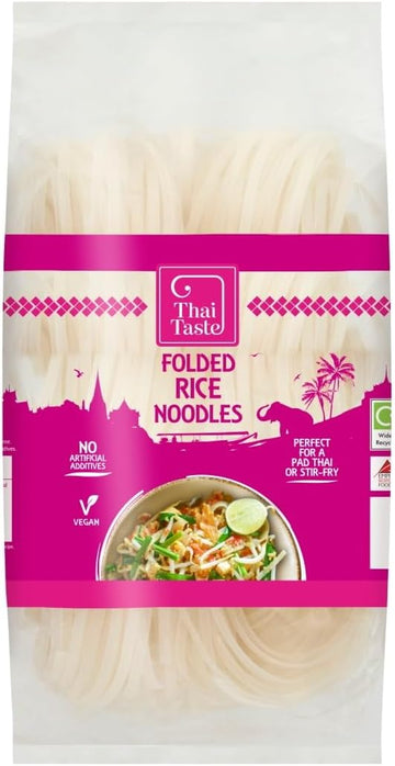 Thai Taste Folded Rice Noodles, 200 G