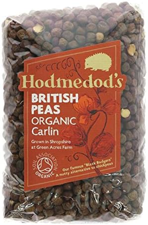Hodmedods Great British Peas - Whole Dried Black Badgers (Pack Of 2)