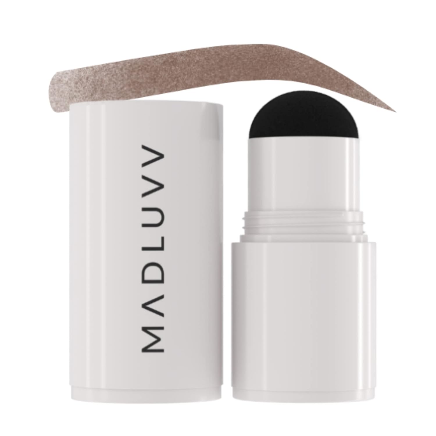Madluvv Brow Stamp Refill* - Color Stamp For Brows & Root Touch Up For Women & Men, Instantly Conceal Hair Loss, Grey Hair, Thinning Hair With Stain-Proof/Smudge-Proof Powder Formula (True Red)