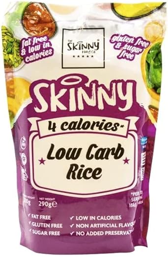 The Skinny Food Co. 2 Packs Of Low Carb Konjac Skinny Rice, 4 Calorie - 290G