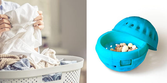 Ecozone Ecoballs, Laundry Pods For Washing Machines, Re-Usable Hypoallergenic Capsule With Pellets, Pure Linen Fragrance, Natural Vegan & Eco Friendly, Refillable Detergent Alternative (250 Washes)