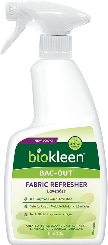 Biokleen Bac-Out Natural Fabric Refresher - Fresh Lavender - 16 Oz