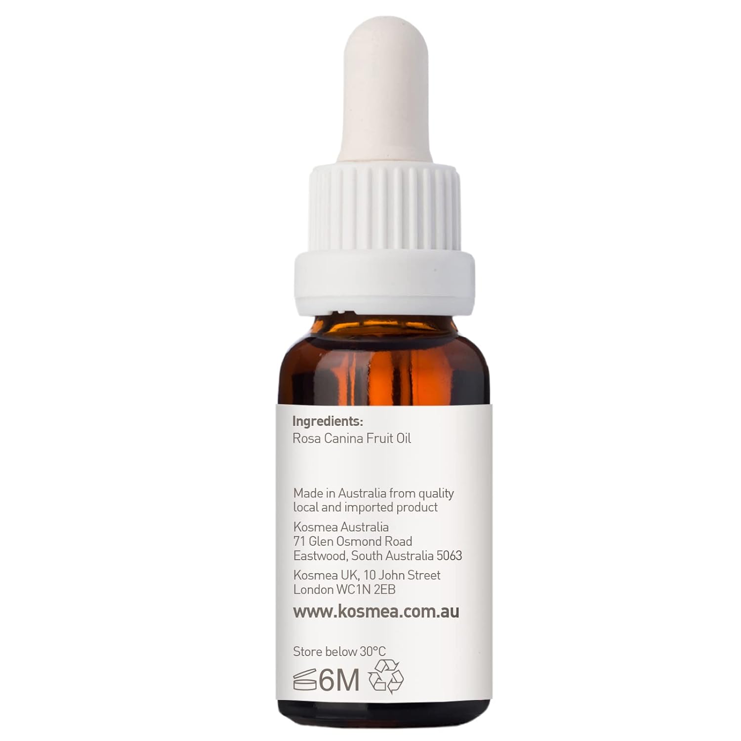 Kosmea Rosehip Oil – Anti-Aging Benefits For Face & Body – Premium Quality Super-Critically Extracted Oil Using The Entire Fruit, Seed & Skin - 0.68 Fl Oz : Body Oils : Beauty & Personal Care