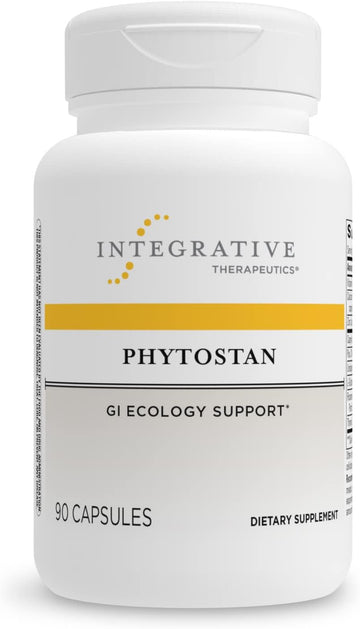 Integrative Therapeutics Phytostan - Gastrointestinal Ecology Support - With Caprylic Acid, Pau D'Arco And Undecylenic Acid - Gluten Free - Dairy Free - 90 Capsules