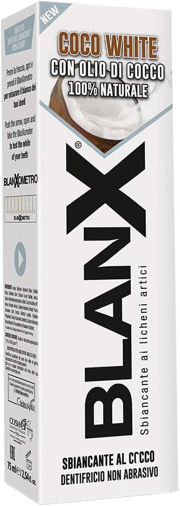 Blanx Coco White Toothpaste With Coconut Oil 2.54Fl.Oz 75Ml