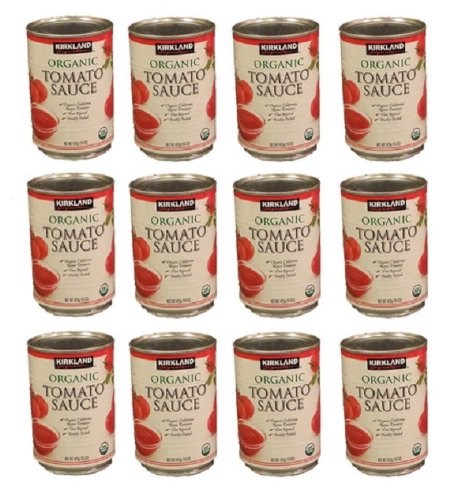 Kirkland Signature, Organic Tomato Sauce, 15 Oz, 12-Count
