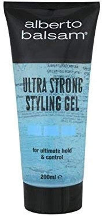 Alberto Balsam Ultra Strong Gel, 200 Ml (Pack Of 4)