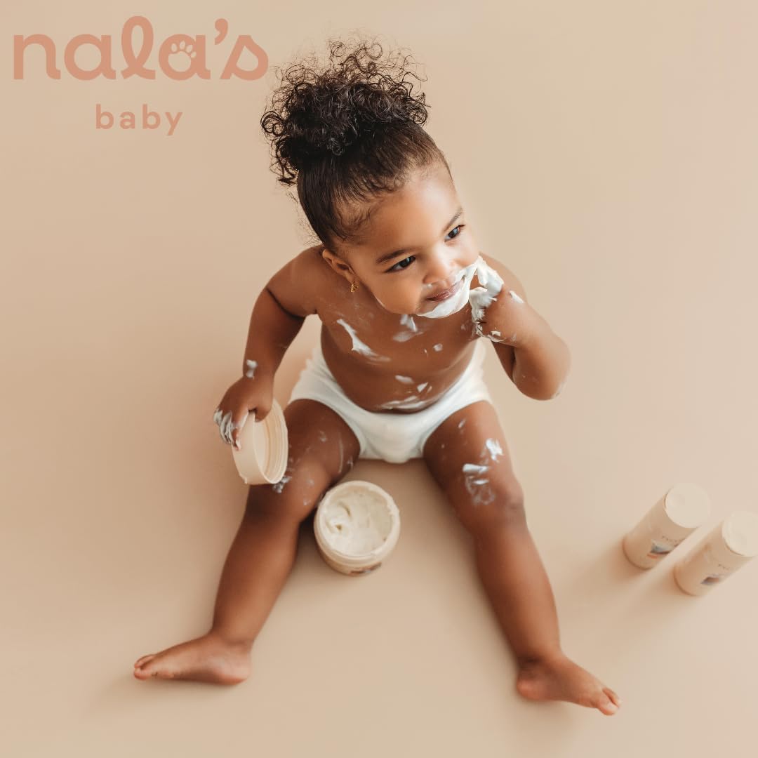 Nala's Baby Skin Bundle | Body Butter, Body Lotion, Nighttime Oil | Award-winning | Dermatologically-tested and Paediatrician-approved | Tear-Free | Soothing Oat and Shea Butter | Vegan | Nalas Baby : Amazon.co.uk: Baby Products