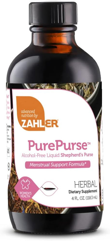 Zahler Purepurse, Liquid SheperdS Purse Which Helps Reduce Staining,