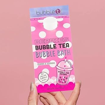 Bubble T Cosmetics Bubble Bath Matcha Tea Scent 480Ml 2-Pack, Suitable For All Skin Types