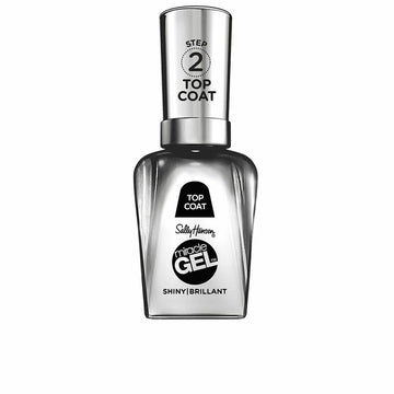 Sally Hansen Miracle Gel™, Shiny Top Coat, Long Lasting, Gel-Like Formula, No Uv Lamp Needed, Clear Nail Polish
