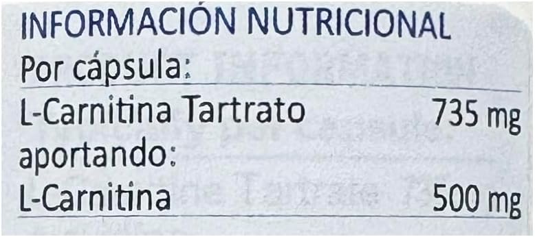 Lamberts L-Carnitine 500mg 60 Capsules – Pure Free-Form Carnitine – As L-Carnitine L-Tartrate – Vegan : Amazon.co.uk: Health & Personal Care