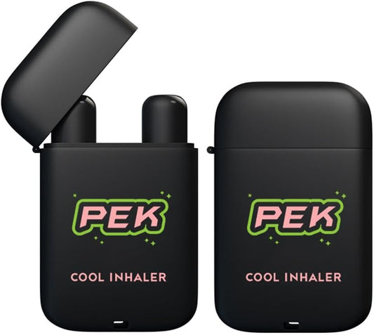 Lamuseland Essential Oil Nasal Inhaler, Pure And Organic Peppermint 6 Flavors Dual Nasal Stick Energy Bar For Sinus & Congestion Relief, Tension Stress Relief, Energy Boost (Navy Blue)