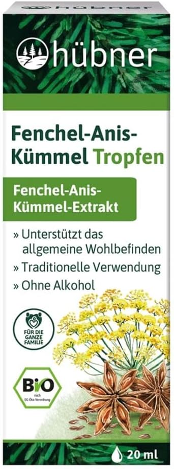 Hübner Fennel Anise Cumin Drops 20 Ml (8)