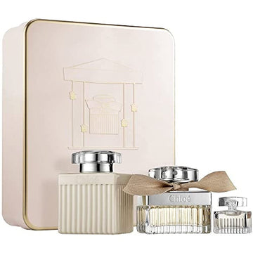 Chloe Signature 3 Pcs Set: 2.5 Eau De Parfum Spray + 3.4 B/L + 5 Ml Eau De Parfum Mini, 3 Count